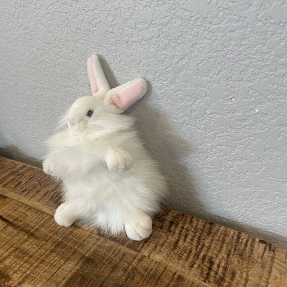Vintage 1996 Bunny Rabbit Manhattan Toy Company Plush Rabbit Stuffed Animal - Picture 11 of 13